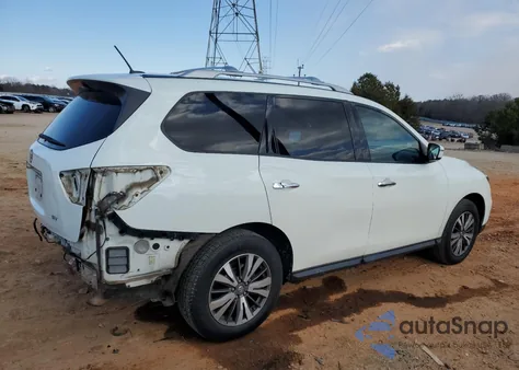 2017 Nissan Pathfinder Sv из США, поврежденный, VIN 5N1DR2MN6HC671879